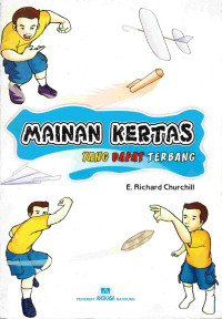 Image of Mainan kertas yang dapat terbang